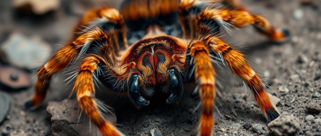 Orangebein-Vogelspinne