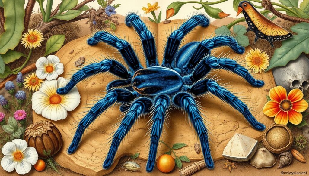 Systematik der Blauen Jemen Vogelspinne